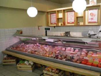 холодильна вітрина для молочних продуктів
